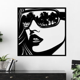 Wallity Miami Beach Escultura de pared